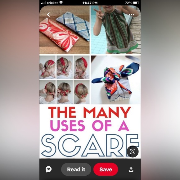 Vintage Lord & Taylor Scarf - Picture 9 of 9